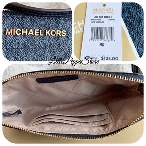 MICHAEL Michael Kors Bags - MICHAEL KORS JET SET WRISTLET MK ADMIRAL MICHAEL Michael Kors Bags - MICHAEL KORS JET SET WRISTLET MK ADMIRAL